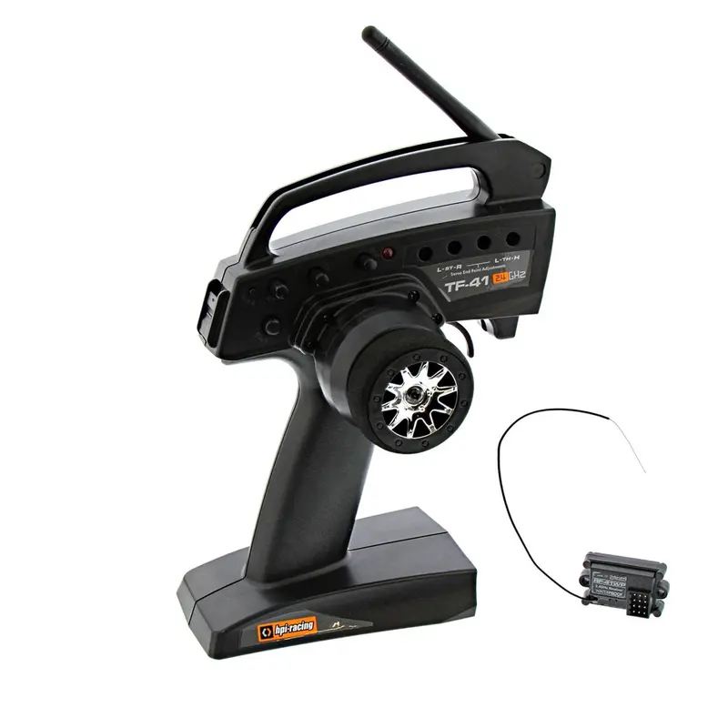Hpi Racing 1/10 Micro Rs4 Tf-41 2.4Ghz 3-Ch Transmitter & Rf-41Wp Receiver 1