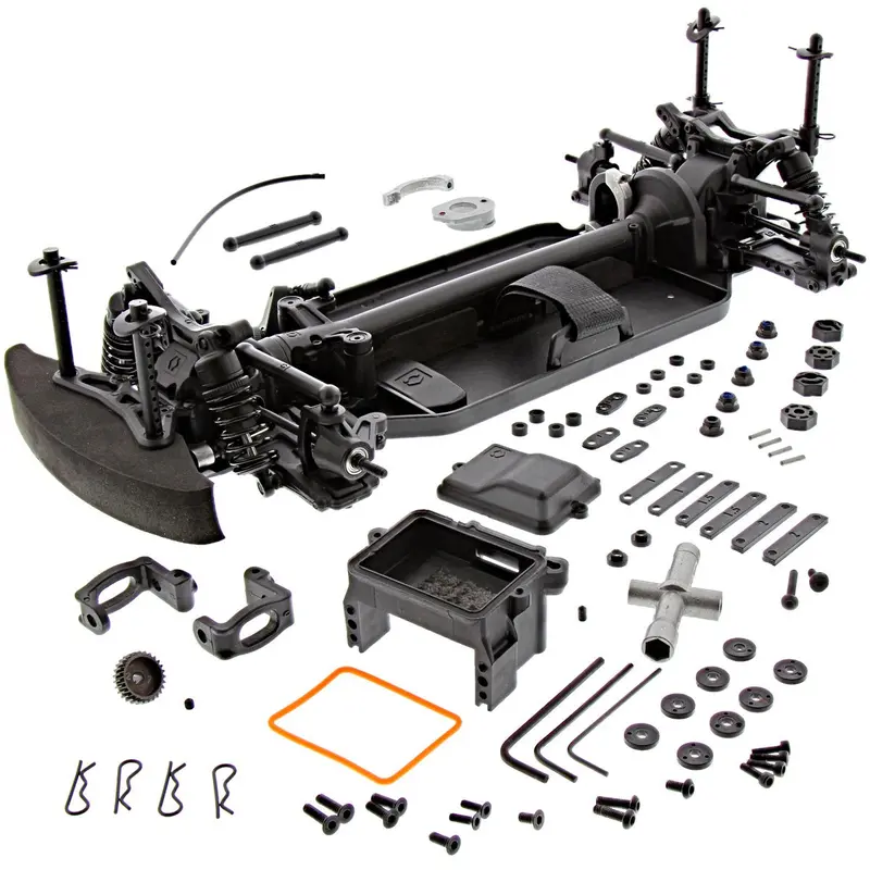 Hpi Racing 1/10 Rs4 Sport 3 & Drift Complete Roller/Rolling Chassis 1