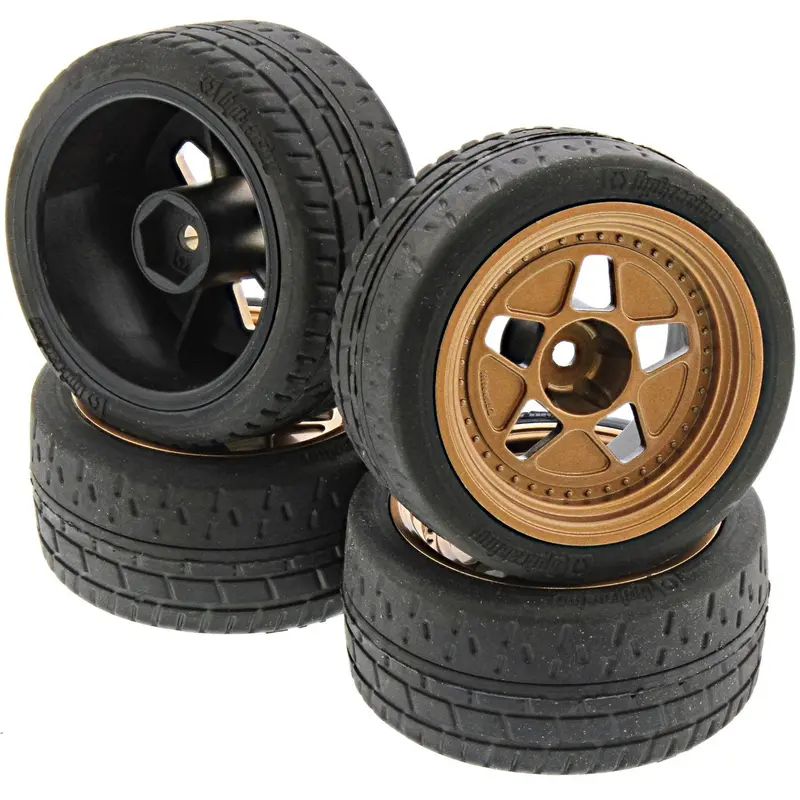 Hpi Racing 1/10 Rs4 Sport 3 & Drift Fifteen52 Tarmac R43 Bronze Wheels & Tires 1