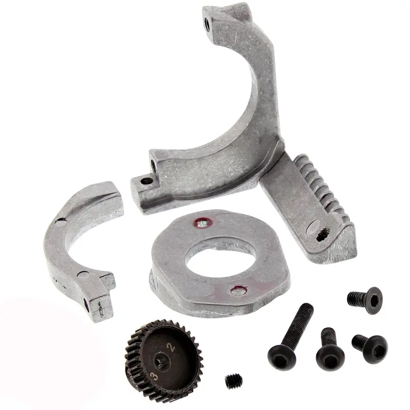 Hpi Racing 1/10 Rs4 Sport 3 & Drift Motor Mount & 32T Pinion Gear 1