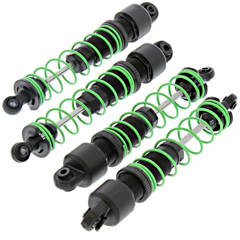 Hpi Racing 1/12 Mini Savage Xs Flux Front & Rear Shocks W/Green Springs 1