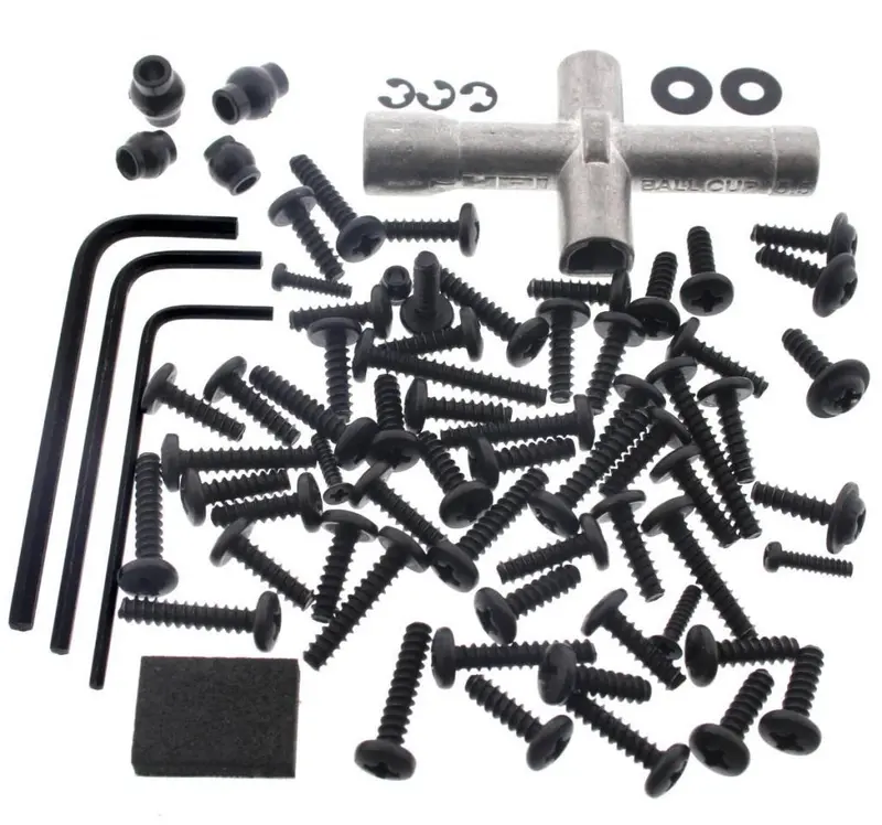 Hpi Racing 1/12 Wheely King 75+ Piece Screw & Tool Kit With Cross Wrench 1