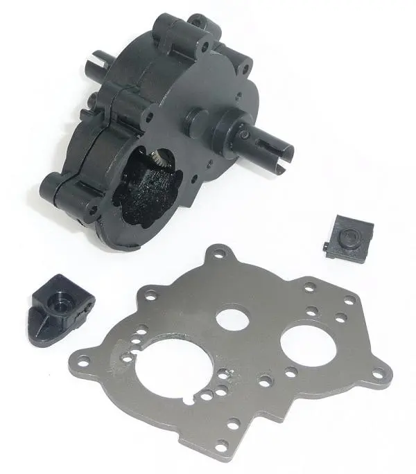 Hpi Racing 1/16 Mini Savage Xs Flux Transmission & Motor Mount Plate 1