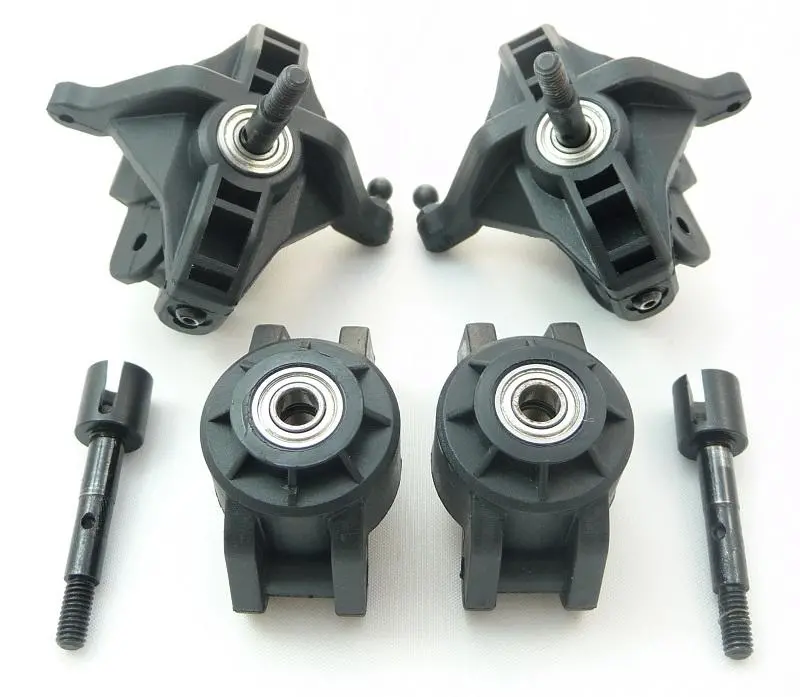 Hpi Racing 1/16 Mini Savage Xs Flux Uprights, Axles & Bearings 1