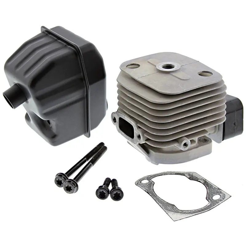 Hpi Racing 1/5 Baja 5B 23Cc Cylinder Head & Exhaust Muffler 1
