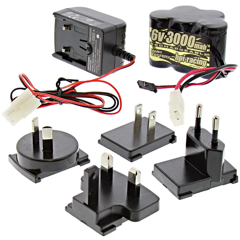 Hpi Racing 1/5 Baja 5B 6V 3000Mah Nimh Battery & Charger 1