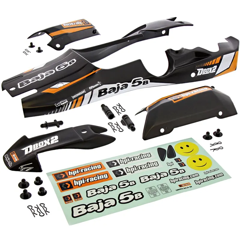 Hpi Racing 1/5 Baja 5B Body, Decals & Posts 1