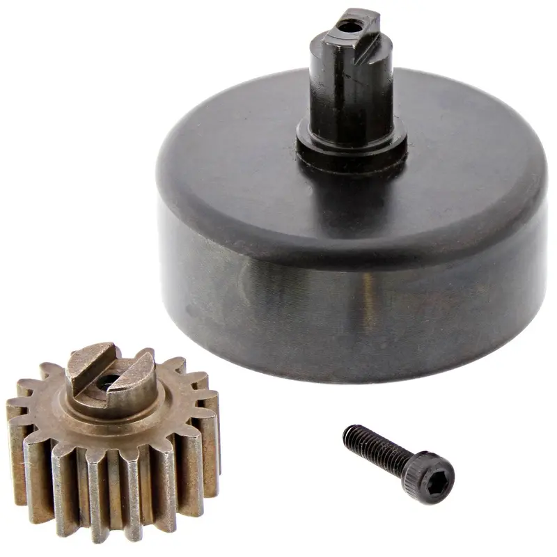 Hpi Racing 1/5 Baja 5B Clutch Bell & 17T Steel Pinion Gear 1