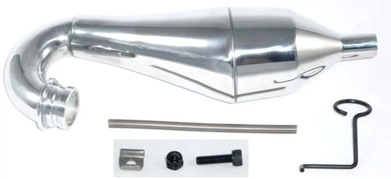 Hpi Racing 1/5 Baja 5B Ss Exhaust Pipe & Mounting Kit 1