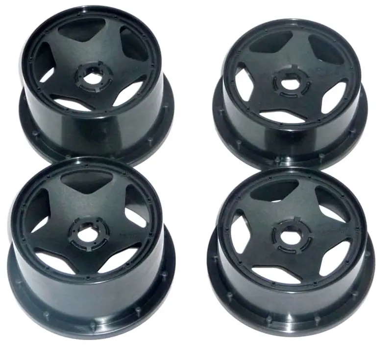 Hpi Racing 1/5 Baja 5B Ss Front & Rear Super Star Wheels 1