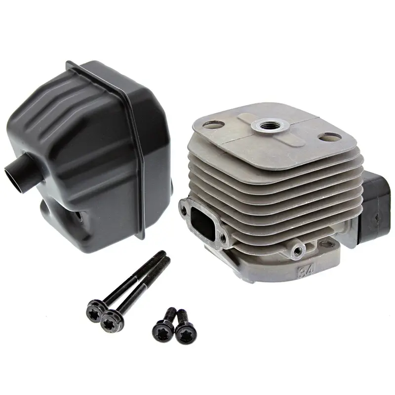 Hpi Racing 1/5 Baja 5B Ss Fuelie K26 Cooling Cylinder Head & Muffler 1