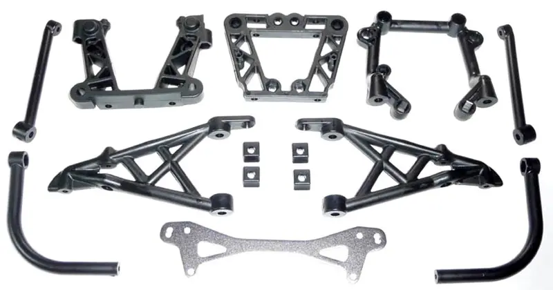 Hpi Racing 1/5 Baja 5B Ss Rear Bulkhead, Shock Tower & Plate 1