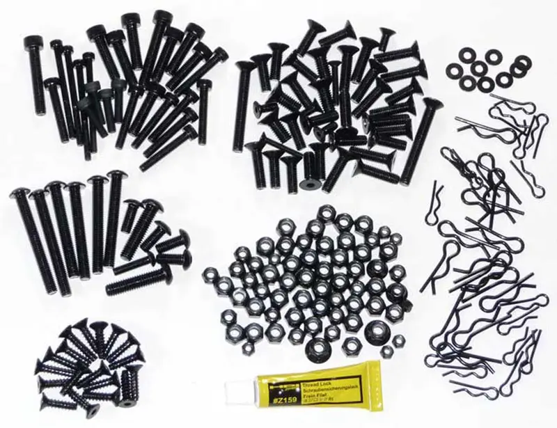Hpi Racing 1/5 Baja 5B Ss Screws, Nuts, Clips, & Threadlock 1