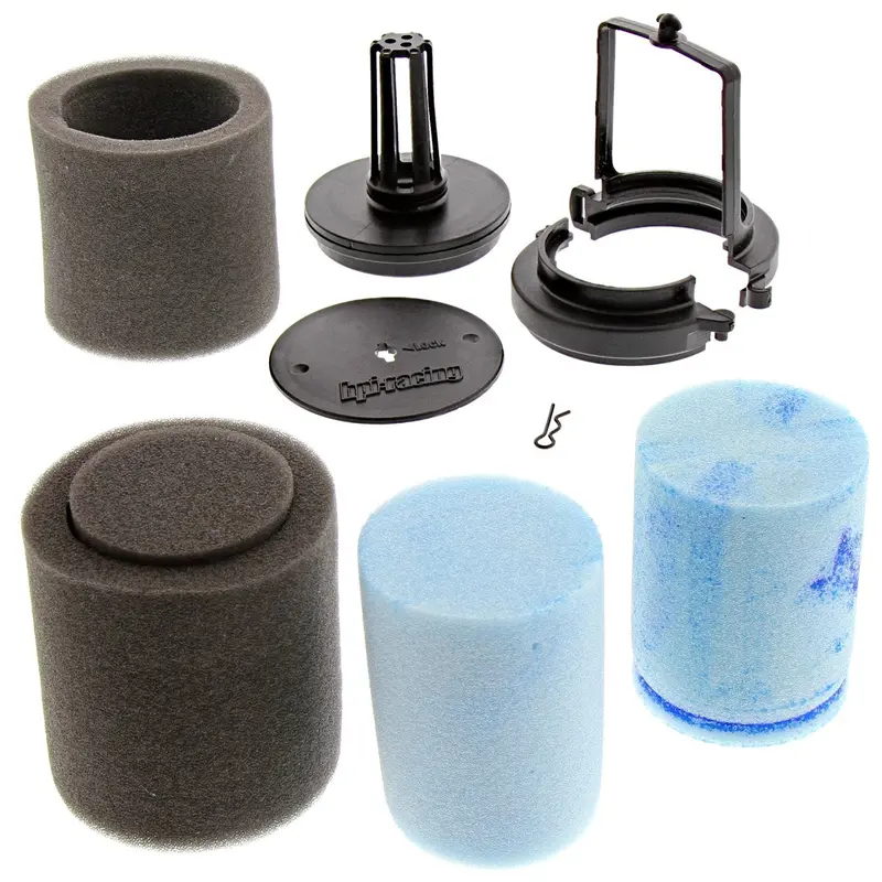 Hpi Racing 1/5 Baja 5Sc Air Filter Set & 2 Dual Elements 1