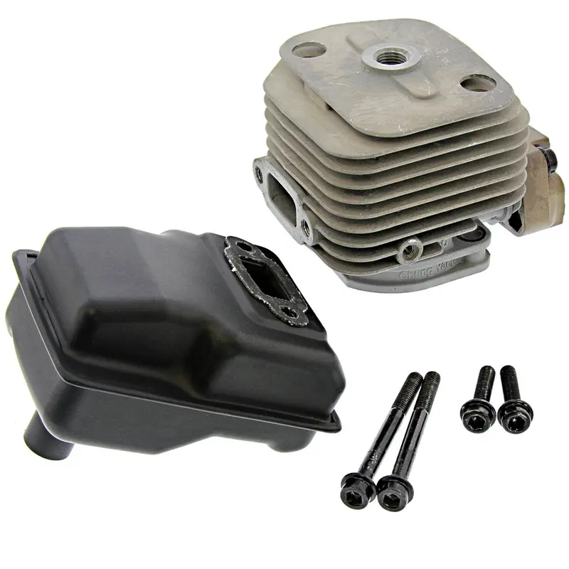 Hpi Racing 1/5 Baja 5Sc Cylinder Head Set & Muffler 1
