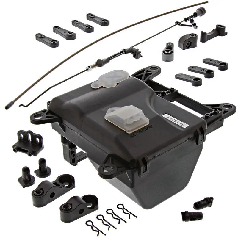 Hpi Racing 1/5 Baja 5Sc Receiver Box, Throttle Linkage & Servo Horns 1