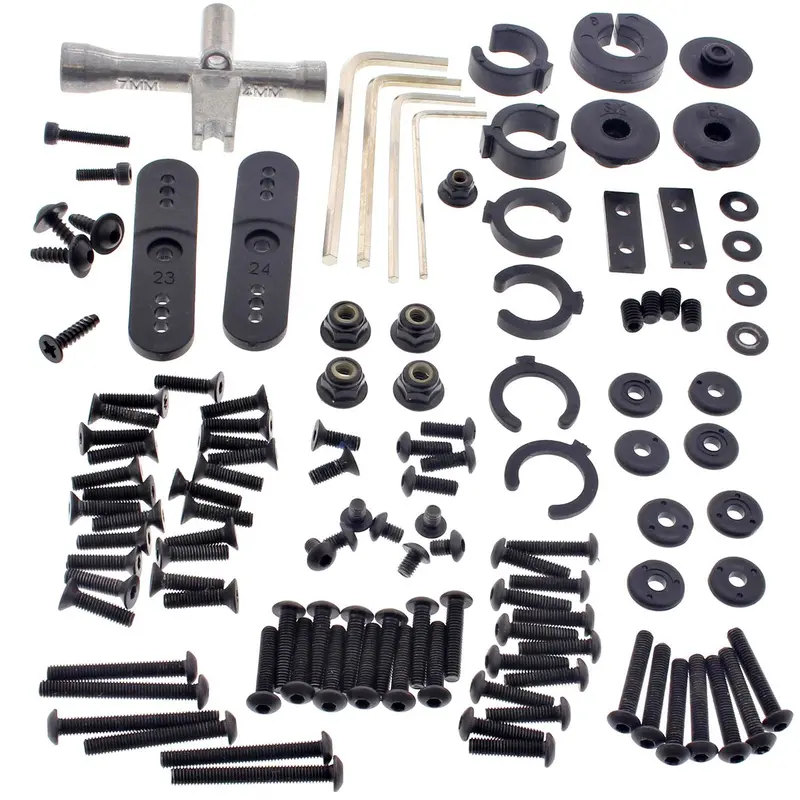 Hpi Racing 1/8 Ken Block Wr8 3.0 120+ Piece Screw & Tool Kit 1
