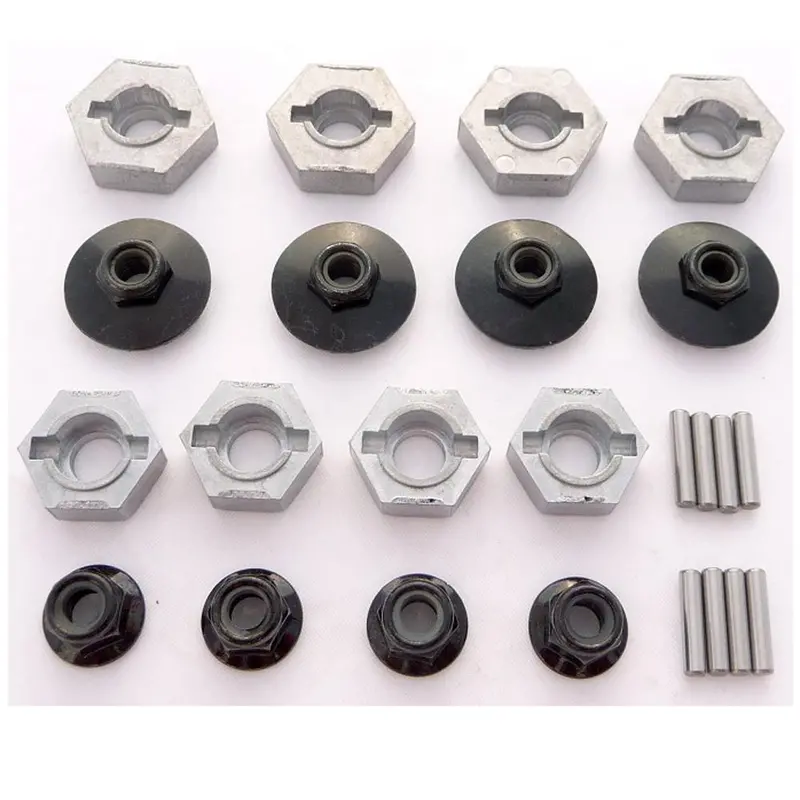 Hpi Racing 1/8 Savage X 4.6 14 & 17Mm Hex Wheel Hubs & Locknuts 1