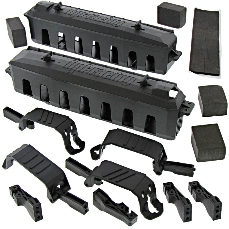Hpi Racing 1/8 Savage Xl Flux Battery Boxes, Mounts & Foam Blocks 1