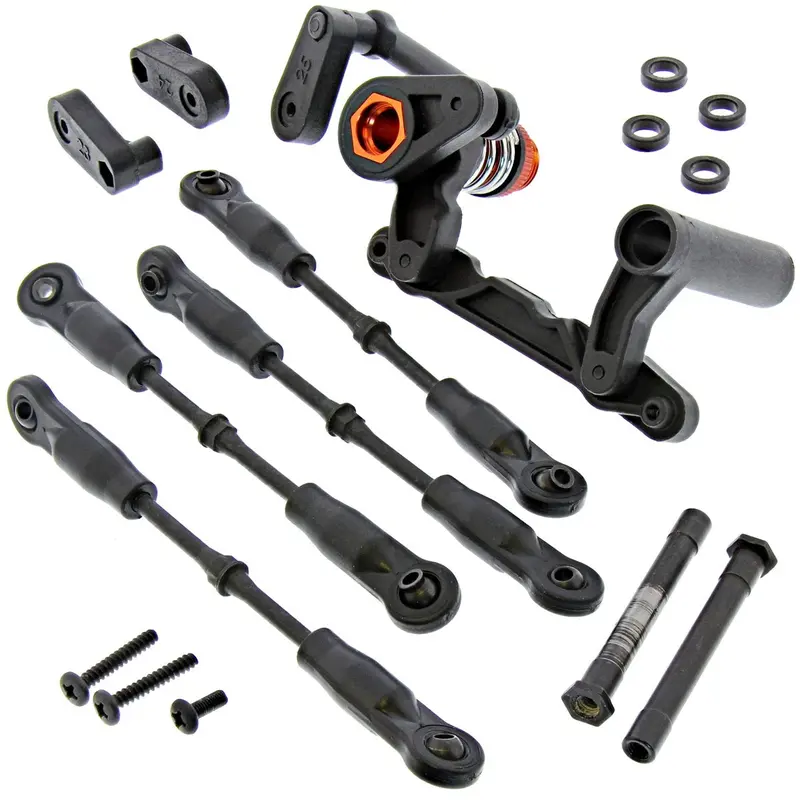 Hpi Racing 1/8 Savage Xl Flux Bellcranks, Servo Saver & Turnbuckles 1