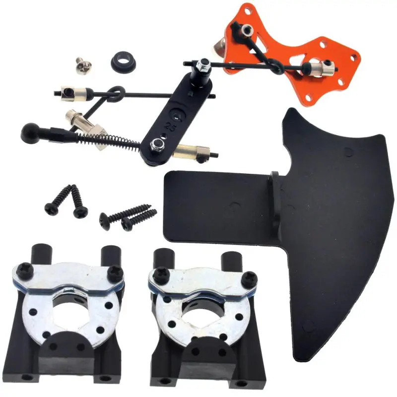 Hpi Racing 1/8 Trophy Buggy 3.5 Disc Brake Assembly, Linkage & Differential Mounts 1