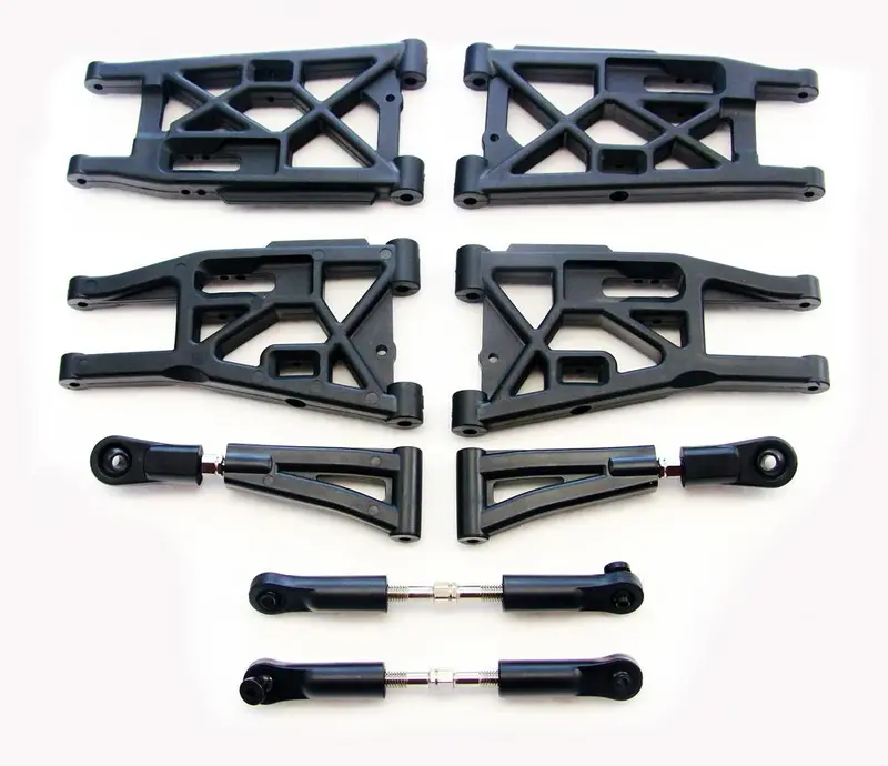 Hpi Racing 1/8 Trophy Buggy 3.5 Front & Rear Suspension Arms, Turnbuckles & Ball Ends 1