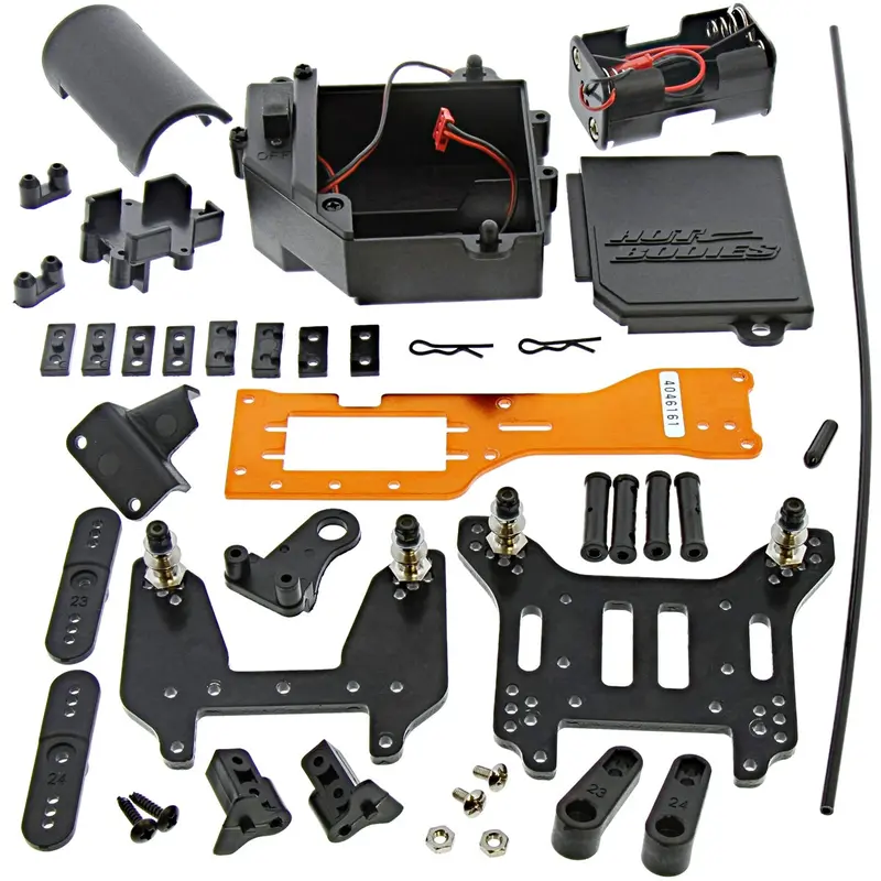 Hpi Racing 1/8 Trophy Buggy 3.5 Receiver Box Kit, Shock Towers, & Chassis Plate 1