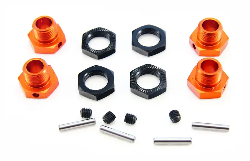 Hpi Racing 1/8 Trophy Buggy Flux 17Mm Wheel Hex & Nut Set 1