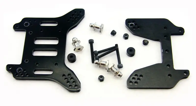 Hpi Racing 1/8 Trophy Buggy Flux Front & Rear Shock Towers 1