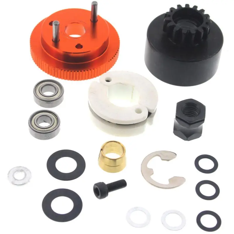 Hpi Racing 1/8 Trophy Truggy 4.6 15 Tooth Clucth Bell, Shoes, Flywheel & Bearings 1