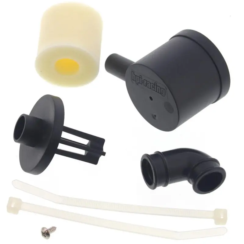 Hpi Racing 1/8 Trophy Truggy 4.6 Nitro Star F3.5 Air Filter Assembly, Zip Ties & Mount Screw 1