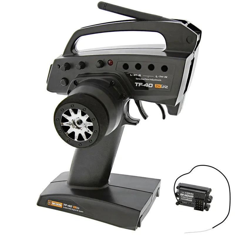 Hpi Racing 1/8 Vorza Flux Hp Tf-40 2.4Ghz 3-Ch Transmitter & Rf-40Wp Receiver 1