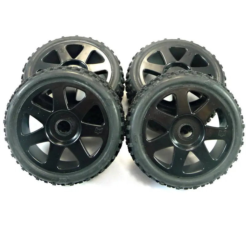 Hpi Racing 1/8 Vorza Flux Hp Tires & 17Mm Hex Wheels 1