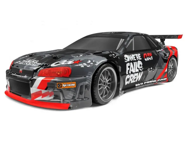 Hpi Racing E10  1/10 4Wd Fail Crew Nissan Skyline Drift Car Rtr, 120091 1