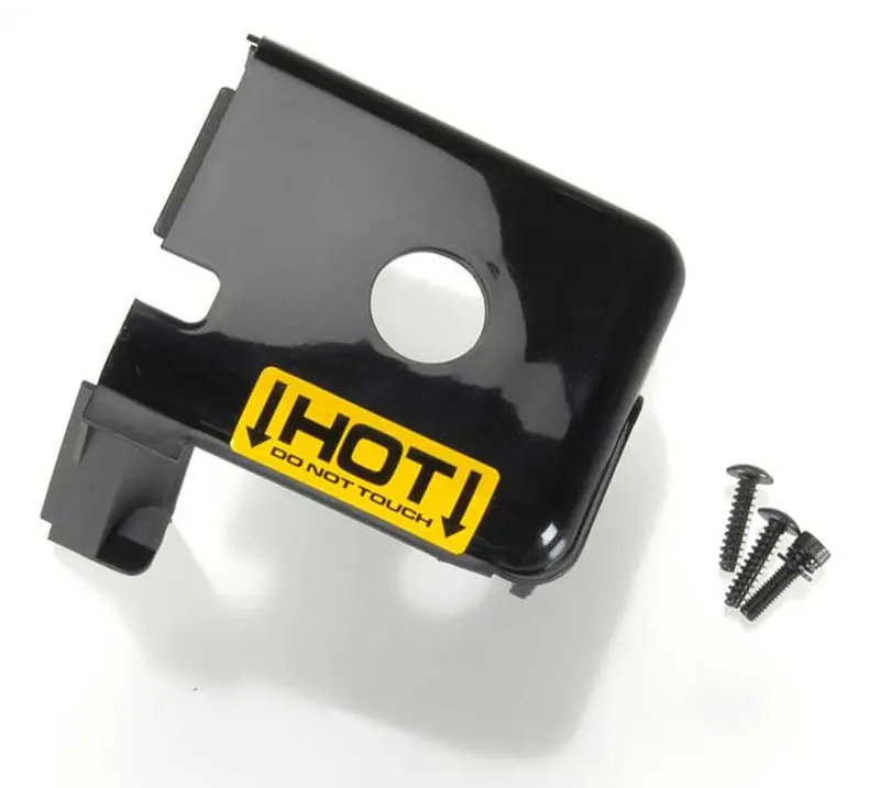 Hpi Racing Engine Cover - Black, 15434 1