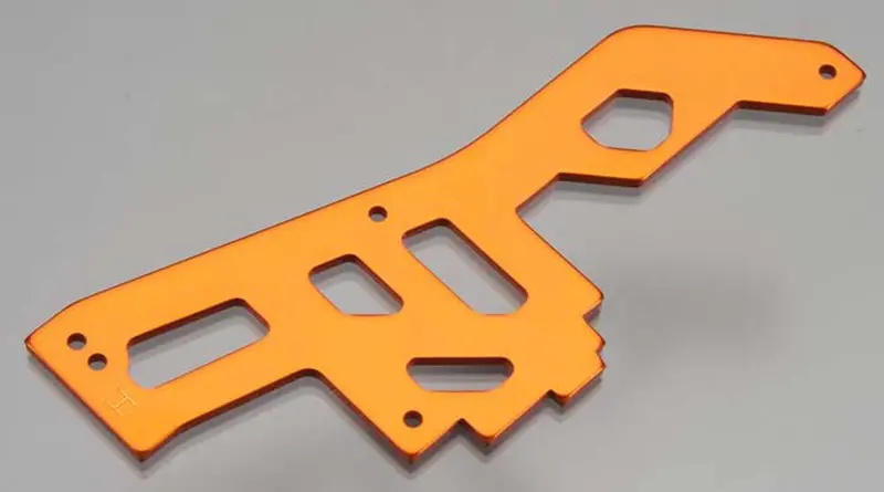 Hpi Racing Rear Chassis Brace - Orange, 101774 1