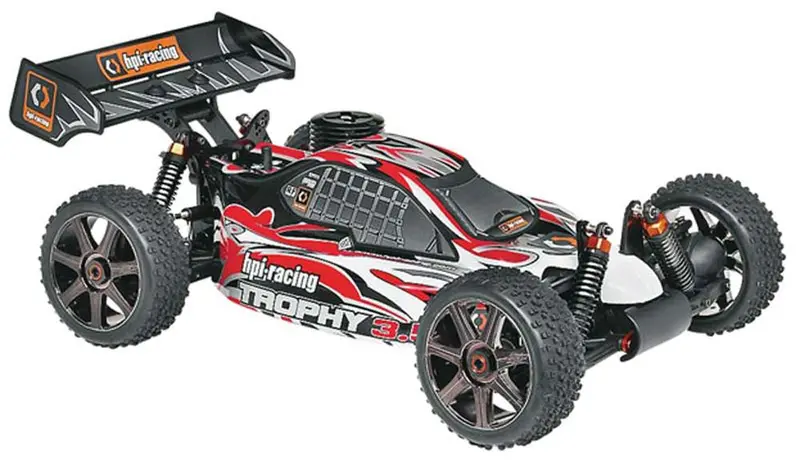 Hpi Racing Trophy 3.5 1/8 4Wd Rtr Nitro Buggy Rtr, 107012 1