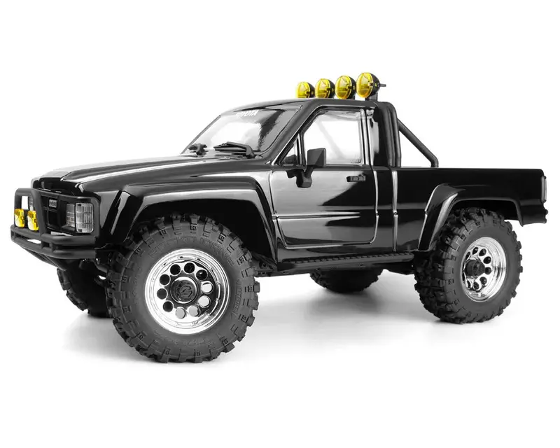 Hpi Venture18 1985 Toyota Hilux Sr5 1/18 Rtr 4Wd Brushed Rock Crawler (Black) W/2.4Ghz Radio, Battery & Charger 1