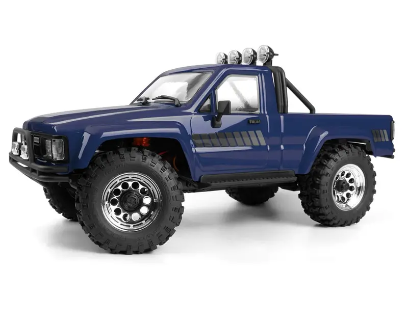 Hpi Venture18 1985 Toyota Hilux Sr5 1/18 Rtr 4Wd Brushed Rock Crawler (Blue) W/2.4Ghz Radio, Battery & Charger 1