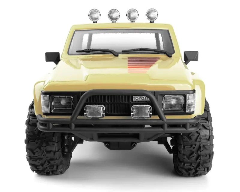 Hpi Venture18 1985 Toyota Hilux Sr5 1/18 Rtr 4Wd Brushed Rock Crawler (Crème) W/2.4Ghz Radio, Battery & Charger 2