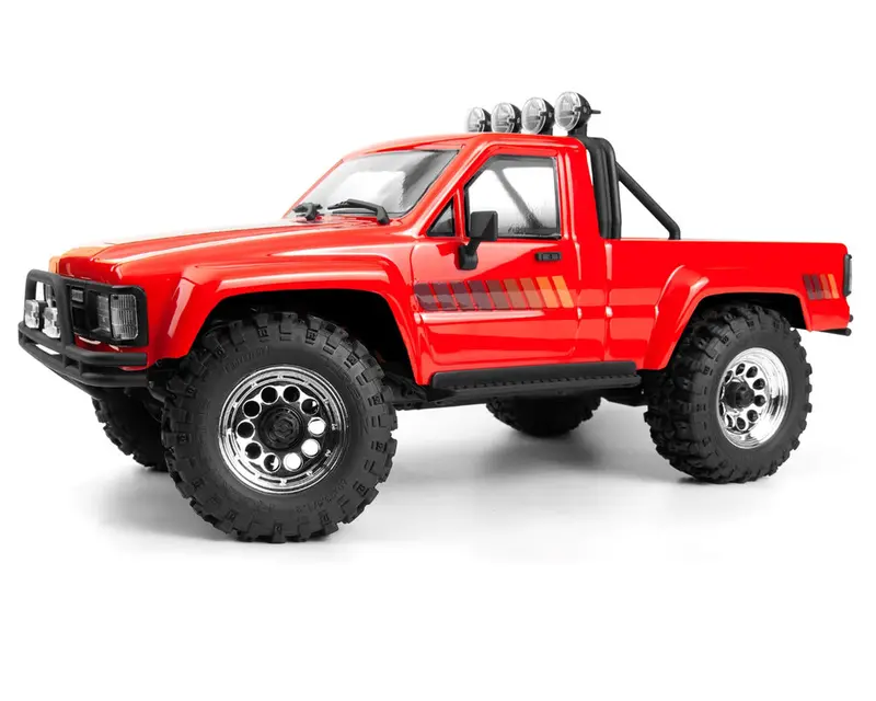 Hpi Venture18 1985 Toyota Hilux Sr5 1/18 Rtr 4Wd Brushed Rock Crawler (Red) W/2.4Ghz Radio, Battery & Charger 1