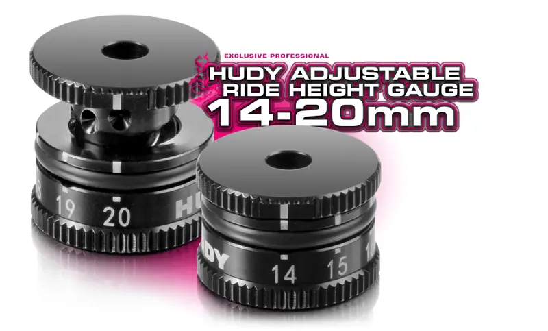 Hudy Adjustable Chassis Ride Height Gauge, 14Mm-20Mm, 107740 1
