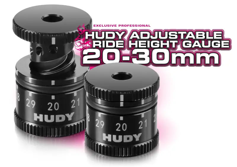 Hudy Adjustable Chassis Ride Height Gauge, 20Mm-30Mm, 107742 1