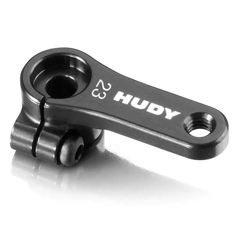 Hudy Alu Clamp Servo Horn, Ko, Sanwa, M3, 23T, 293401 1