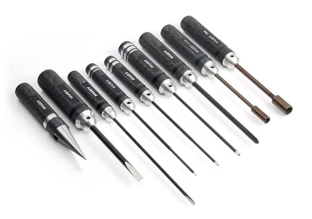 Hudy Basic Tool Set, 9Pc, 190210 1