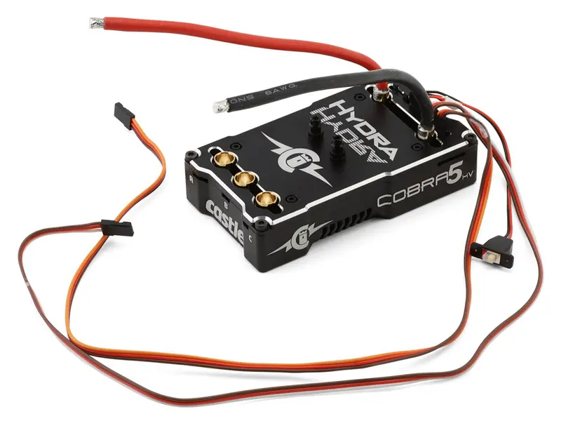 Hydra Cobra 5 Hv, 12S, 50.4V Esc, 20A Peak Bec 1