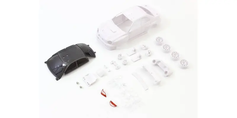 Impreza Wrc 2002 White Body Set W/Wheel Mzn200 1