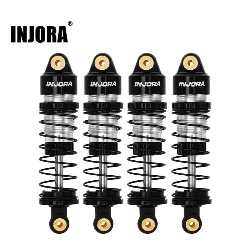 Injora Aluminum 35Mm Oil Shocks For 1/32 Redcat Ascent-32 (Asc32-01) 1