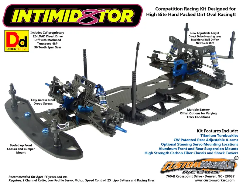 Intimidator 8 Kit For Latemodel Or Edm Kit Cw-0981 1