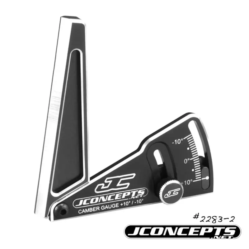 Jconcepts Camber Gauge, Aluminum, 85Mm, Black, 2283-2 1